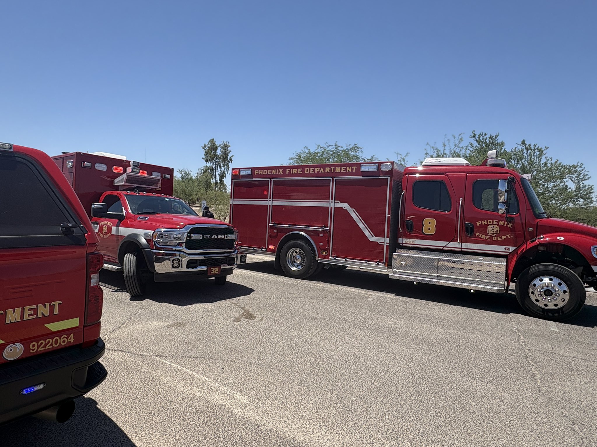 Phoenix Fire mountain rescue