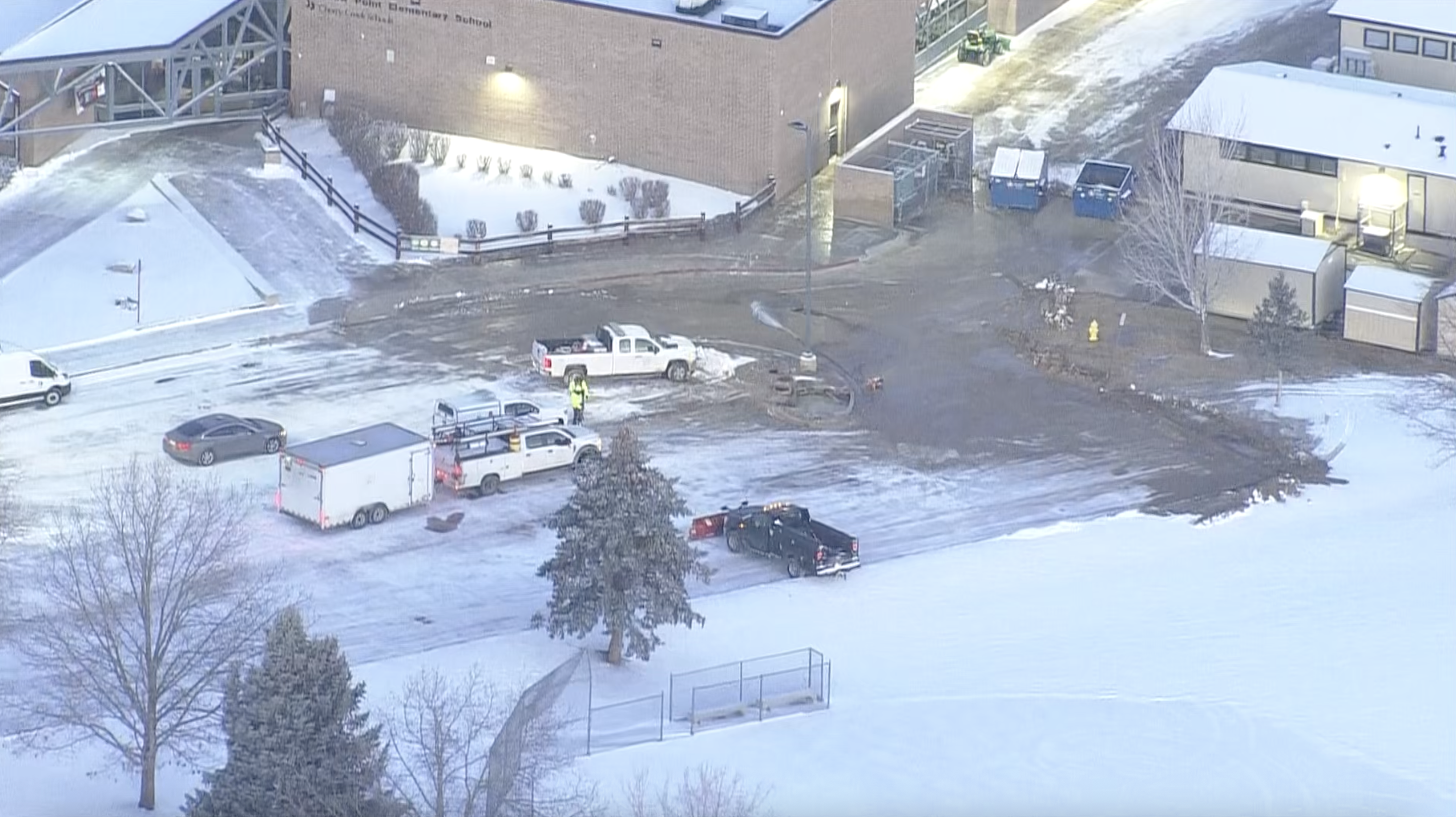 Meadow Point Elementary water main break.png
