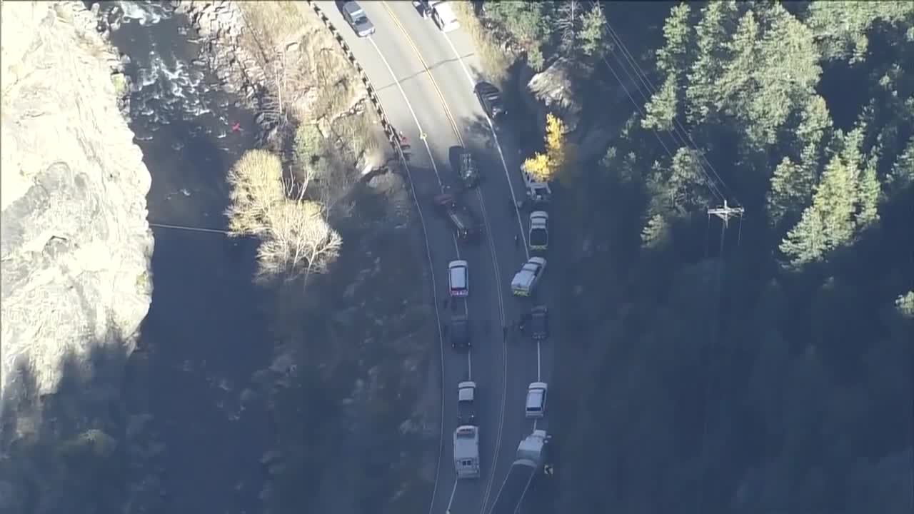 Suspect, uninvolved driver killed after law enforcement pursuit ends in crash in Clear Creek County