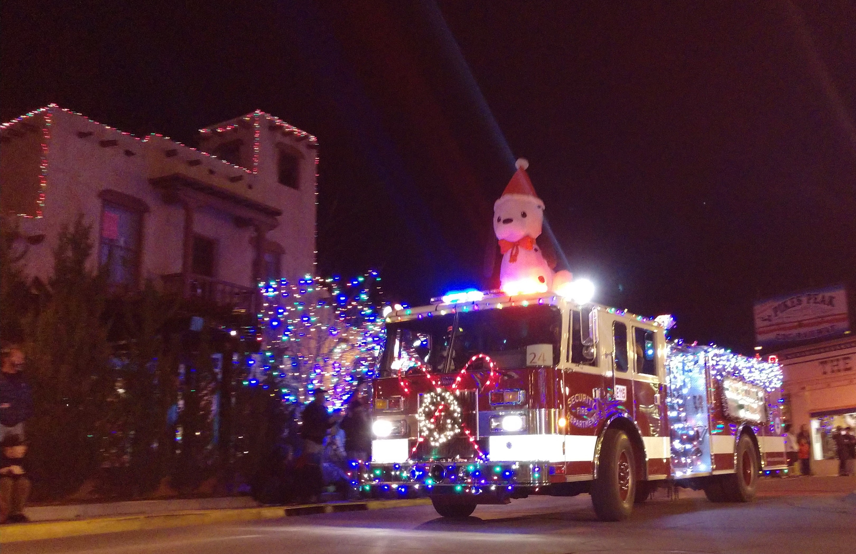 christmas parade manitou springs