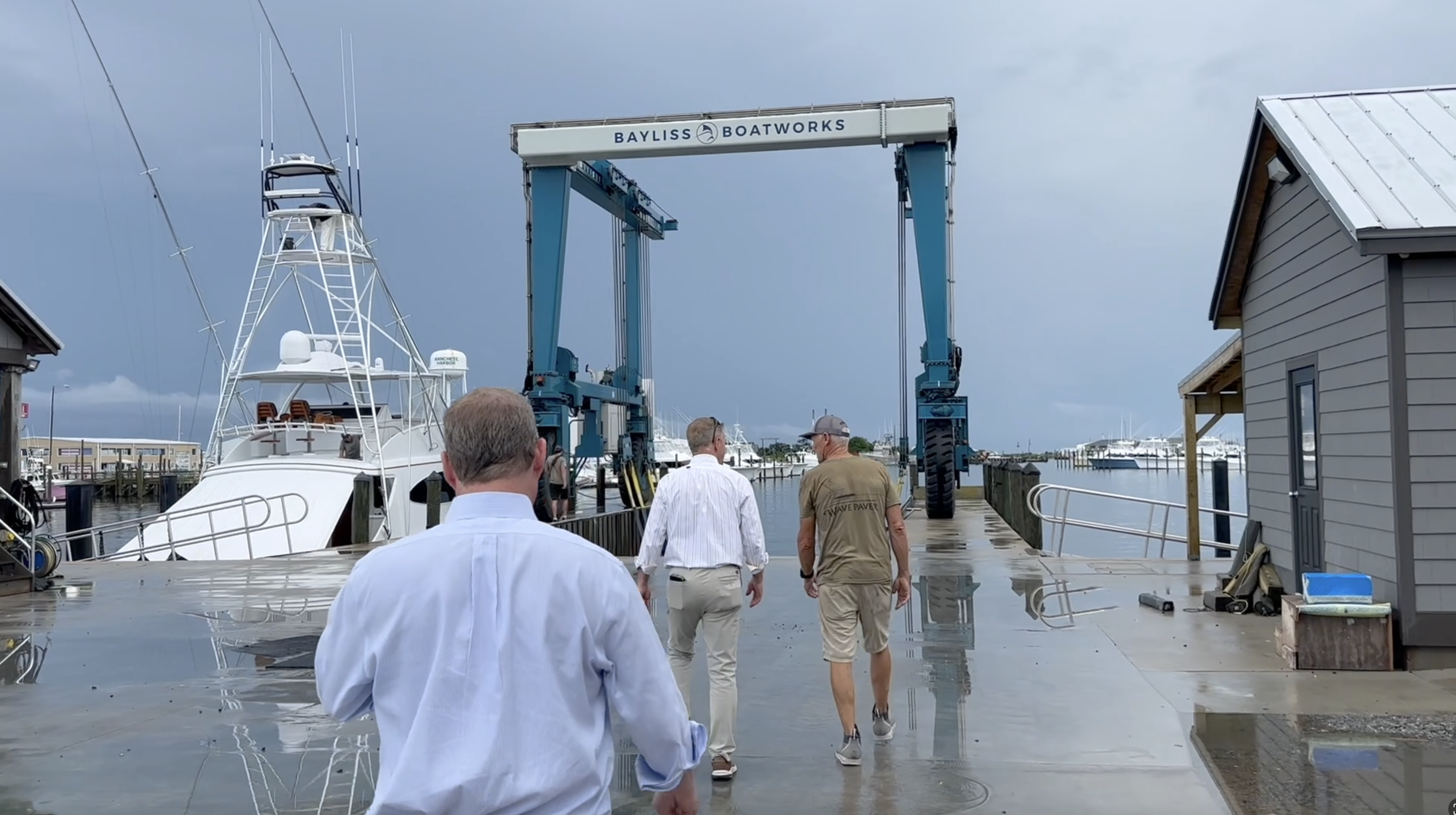 Congressman Murphy in Outer Banks