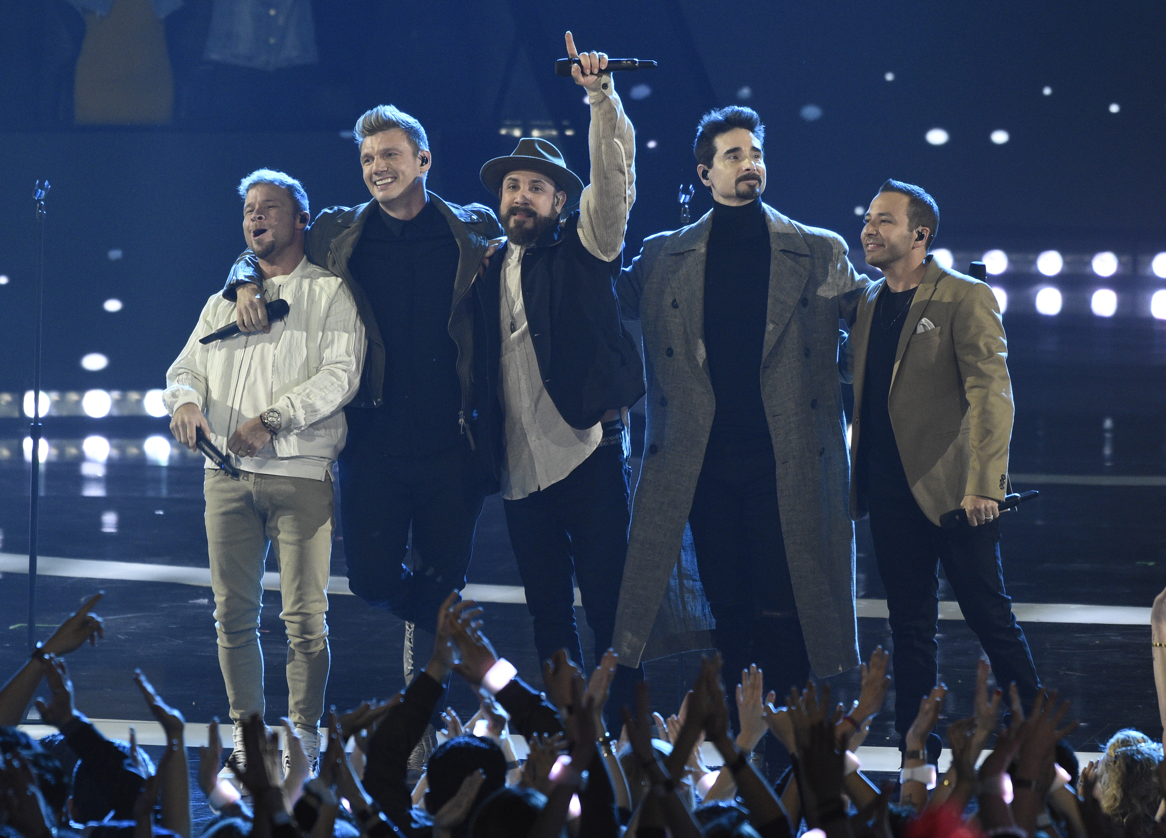 Brian Littrell, Nick Carter, AJ McLean, Kevin Richardson, Howie Dorough