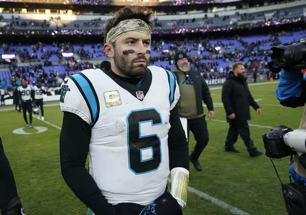 Former Panthers QB Baker Mayfield