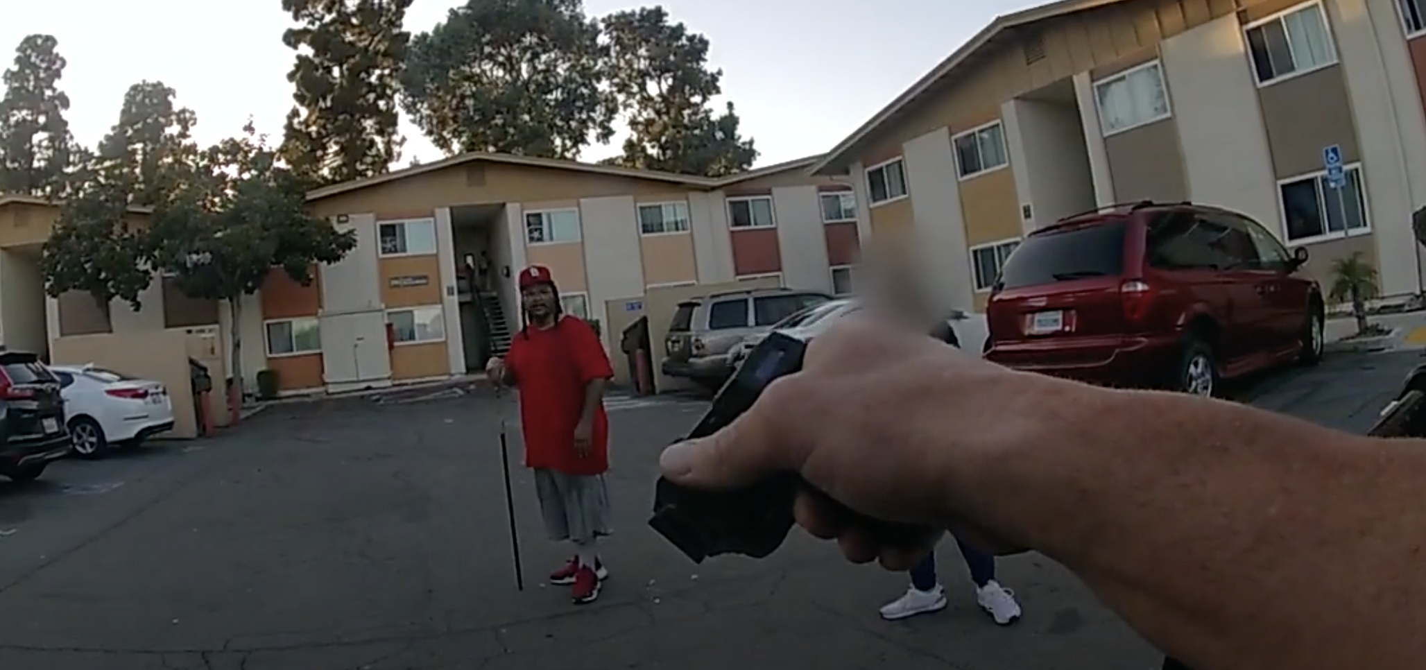 Bodycam footage shows officer firing at fleeing suspect in Bay Terraces