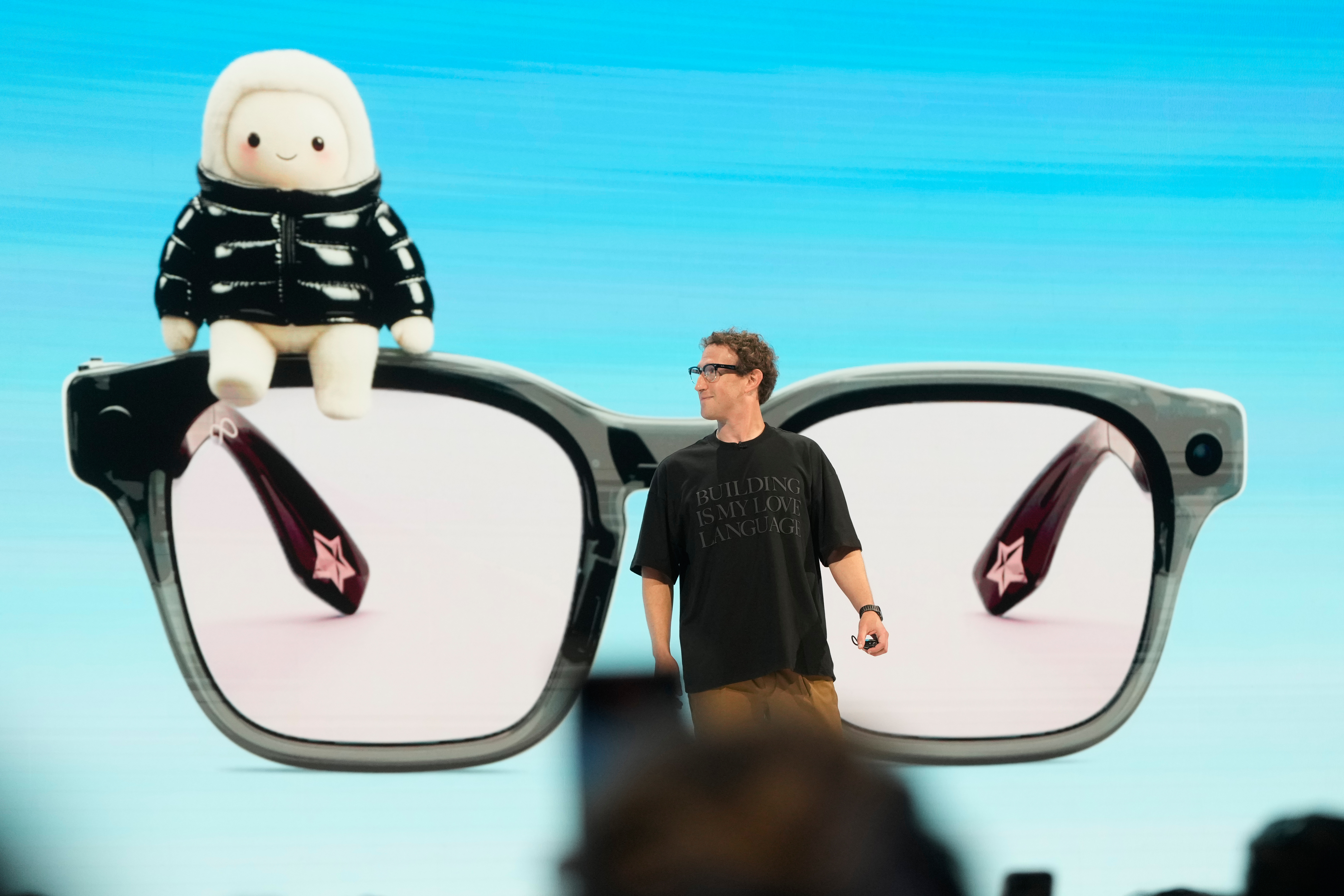 Meta CEO Mark Zuckerberg speaks during the Meta Connect conference, Wednesday, Sept. 23, 2026, in Menlo Park, Calif. 