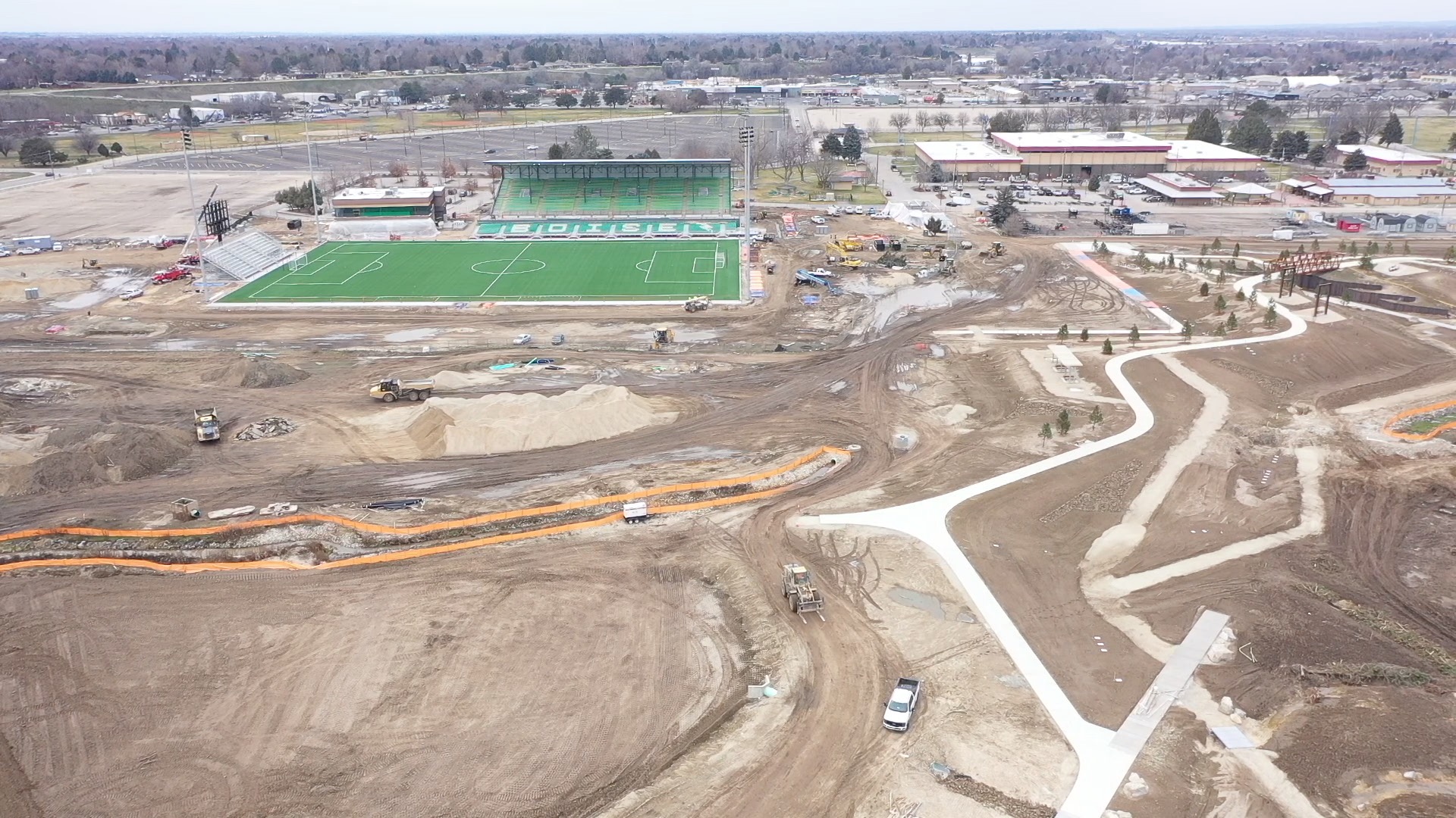 Expo Park construction