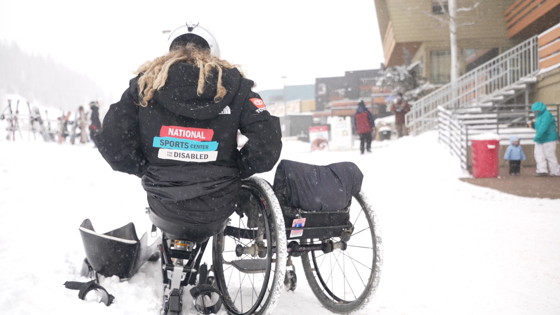 adaptive skiier winter park nscd national sports center disabled