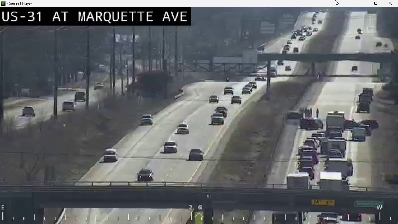 US-31 wrong-way crash scene