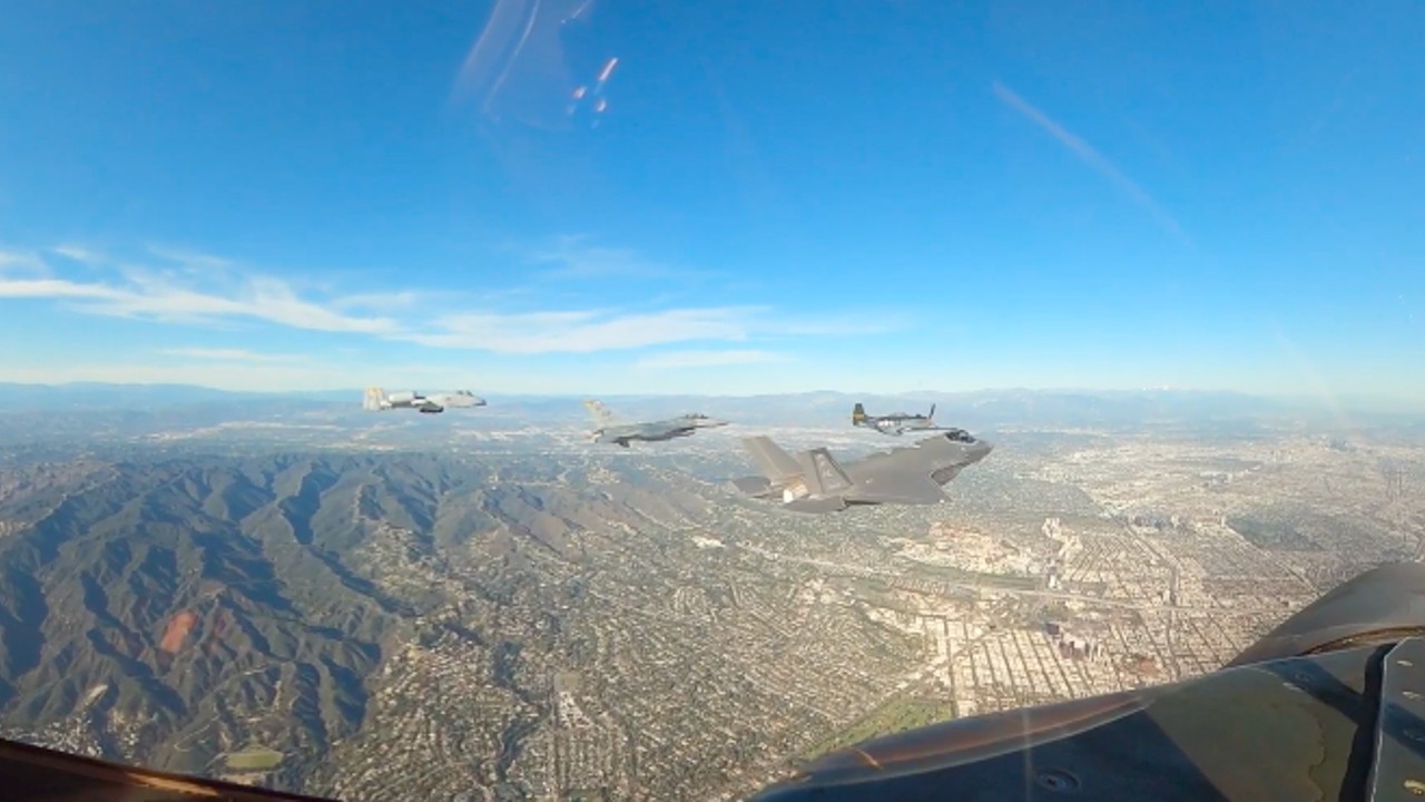 USAF 5 formation