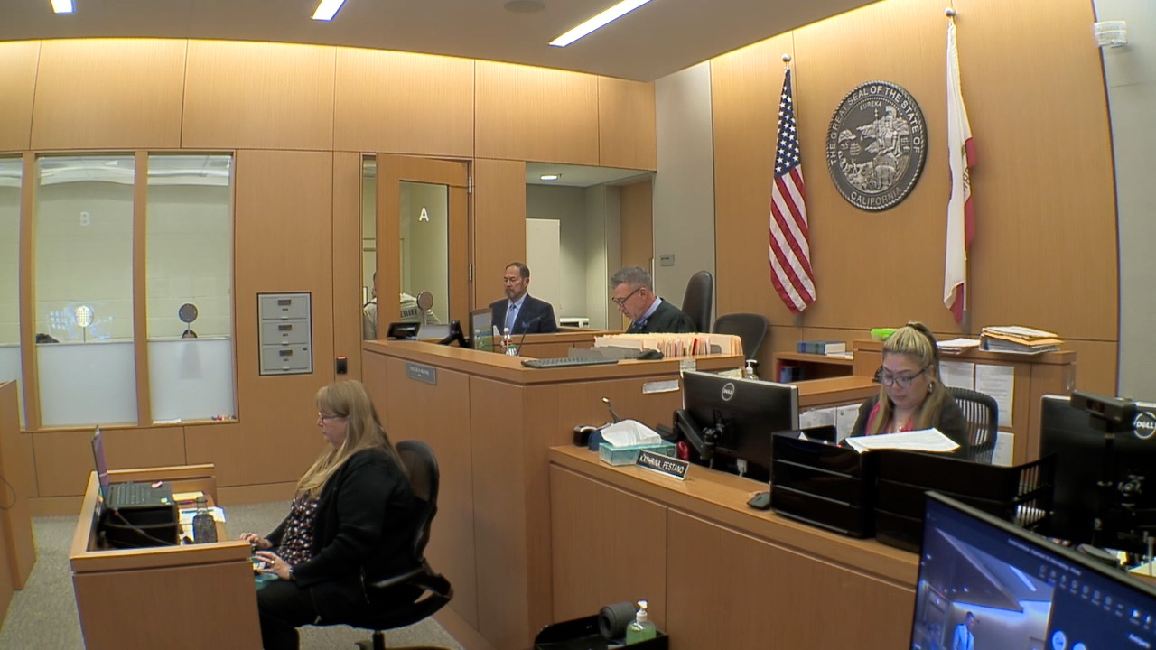 Donald Michael Santini appears in court for the first time