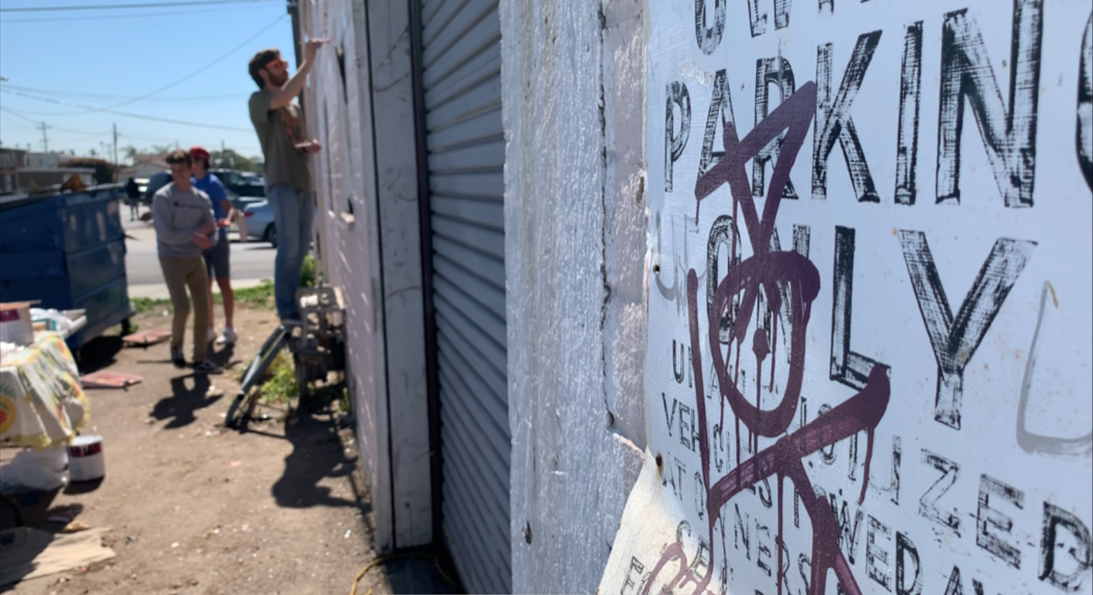 High Tech High students paint mural in Chula Vista