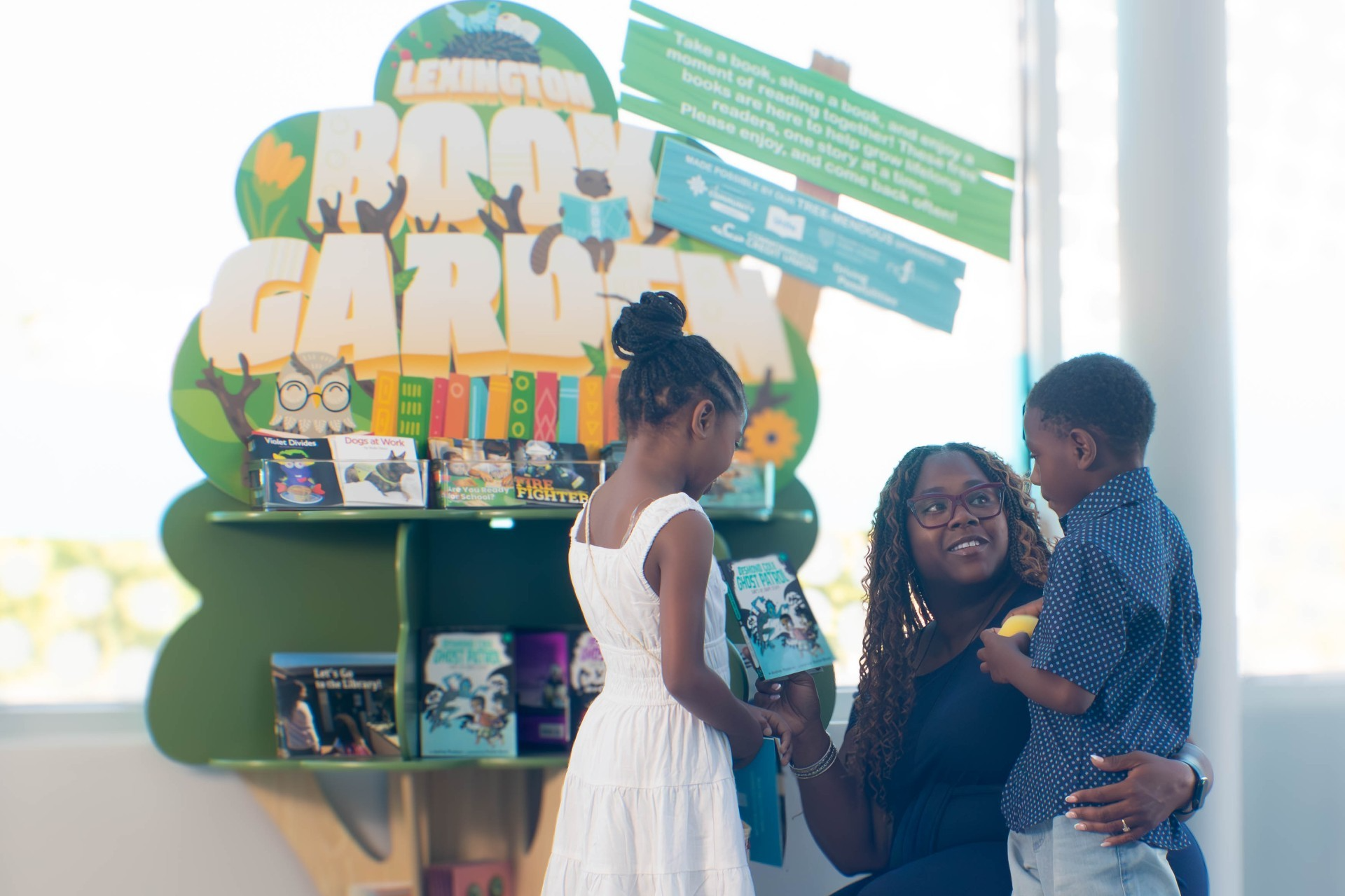 Lexington Community Book Garden helps children read