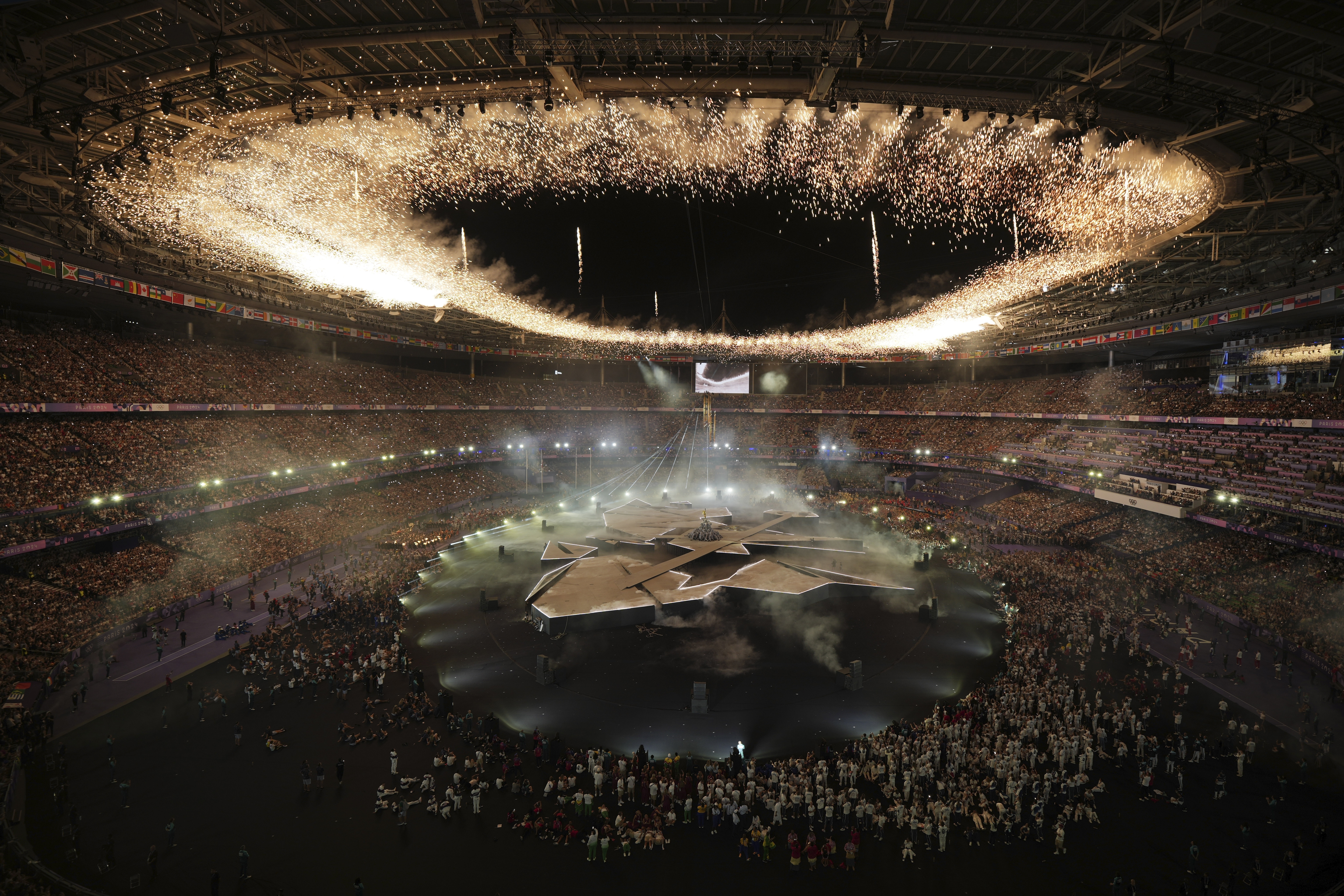 APTOPIX Paris Olympics Closing Ceremony