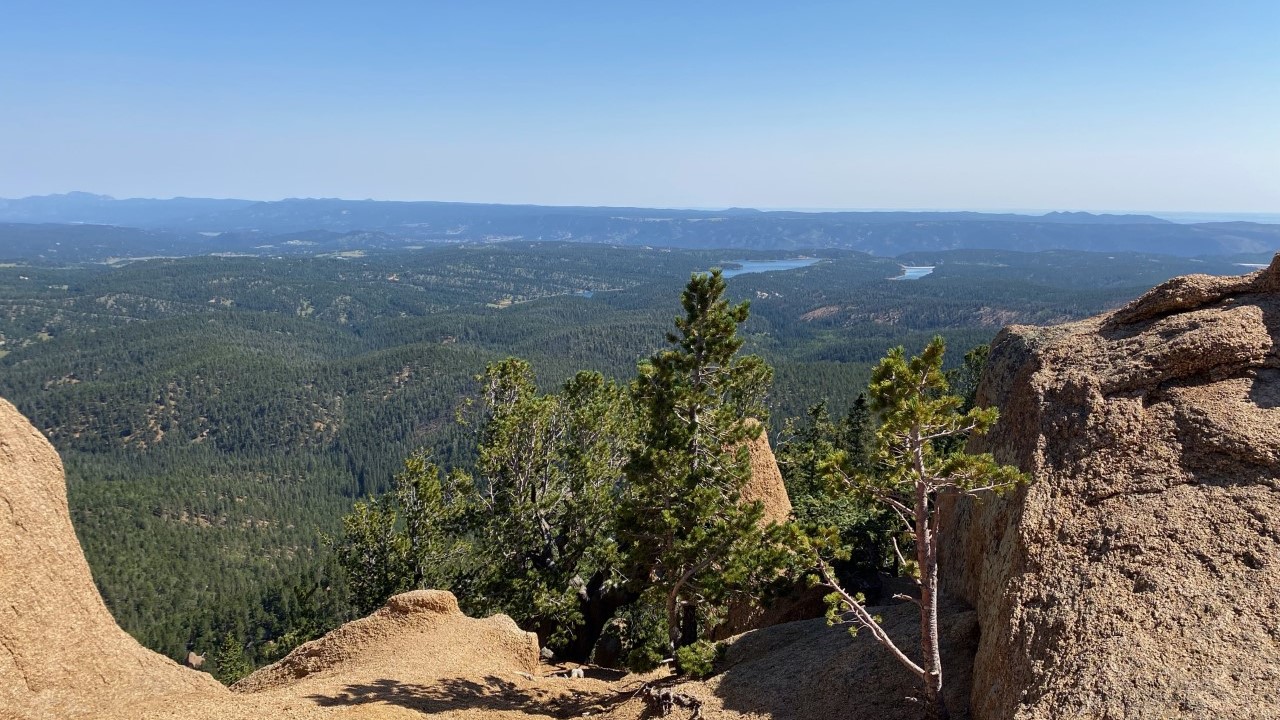 Hiking the Crags