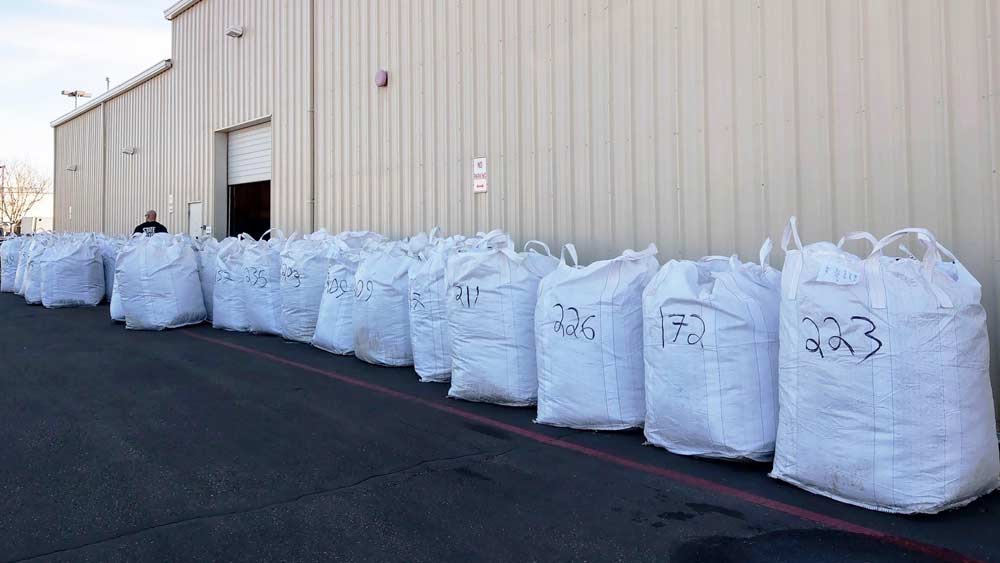 Idaho State Police says it seized 6,701 pounds of illicit marijuana from a truck passing through the state last month.