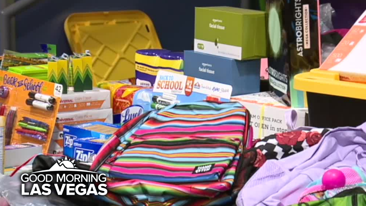 Good Morning, Las Vegas: How you can help local students get school supplies as summer vacation winds down
