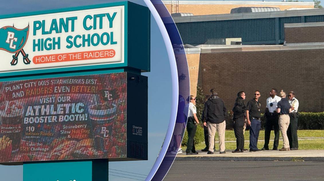 Students and Parents at Plant City High School on Edge after another loaded gun found on campus 