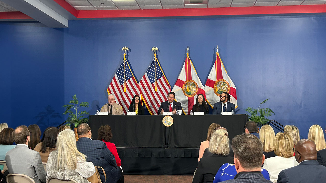 Ron DeSantis roundtable FAU