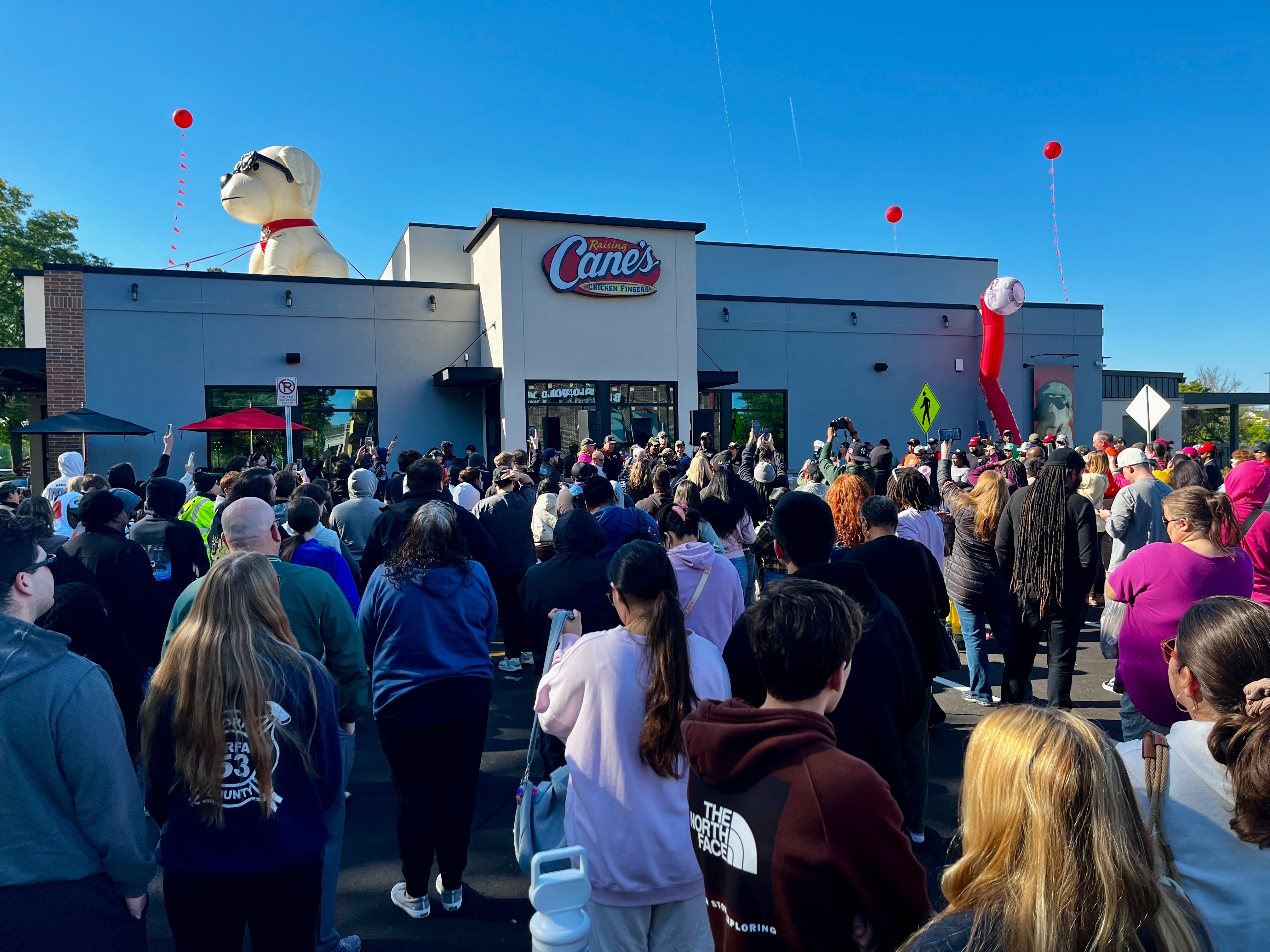 Raising Cane's Chesapeake grand opening