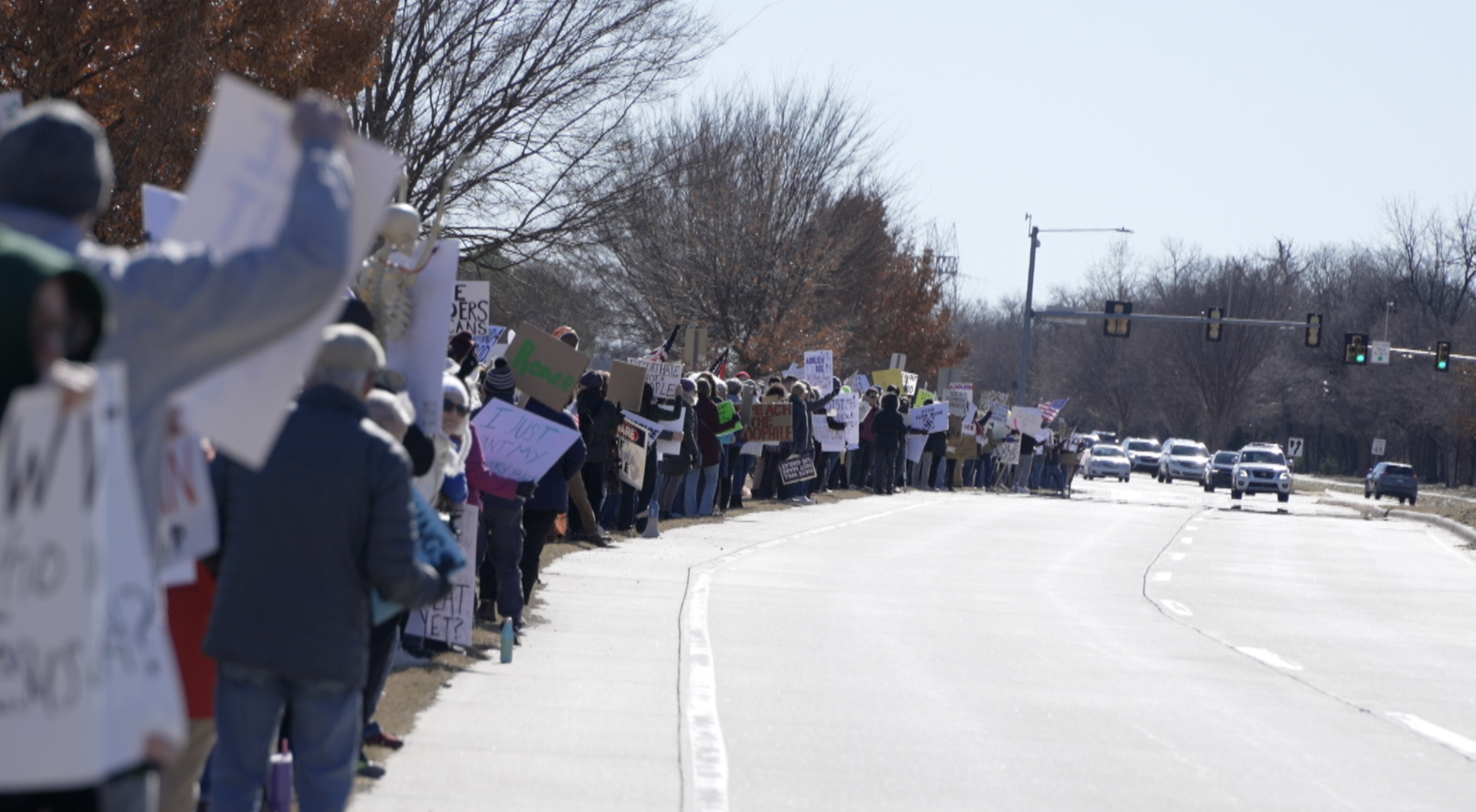 POP UP PROTEST ICE TULSA