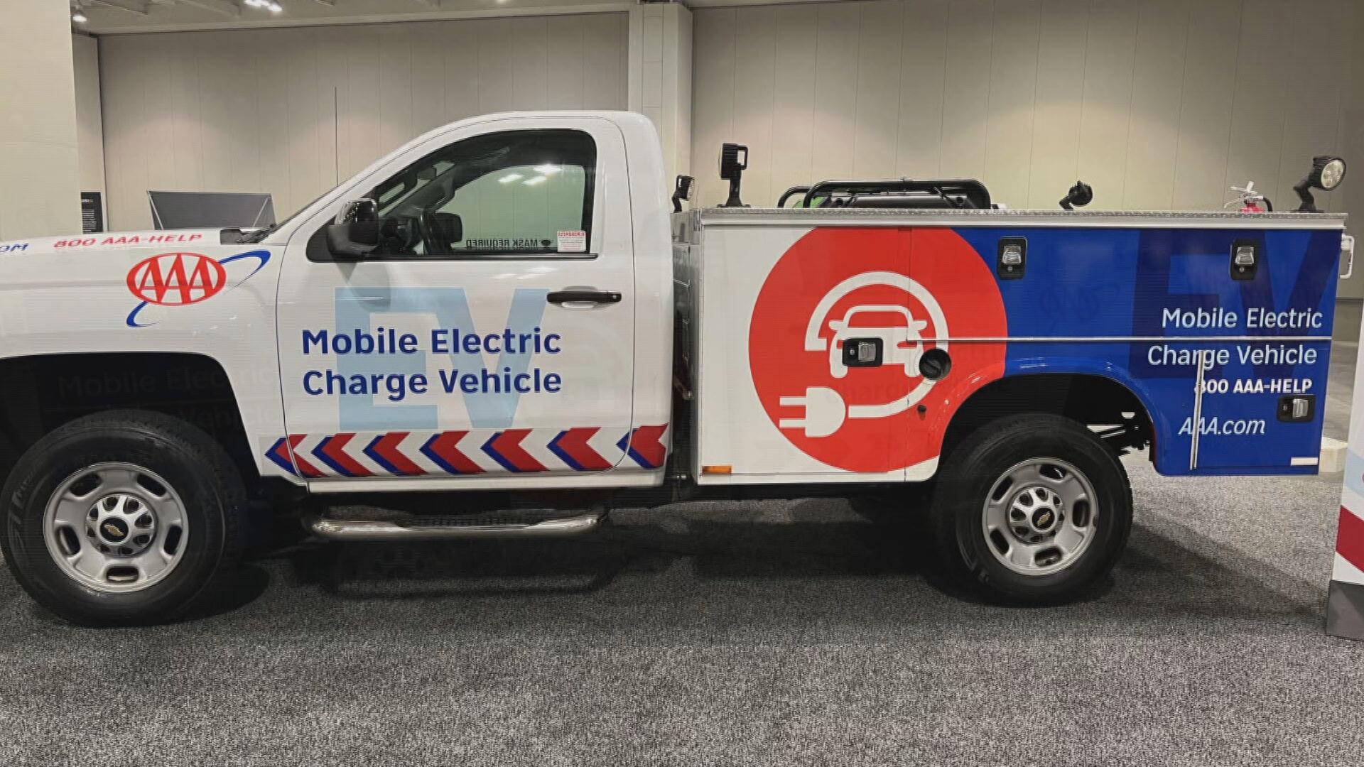 aaa ev charge truck
