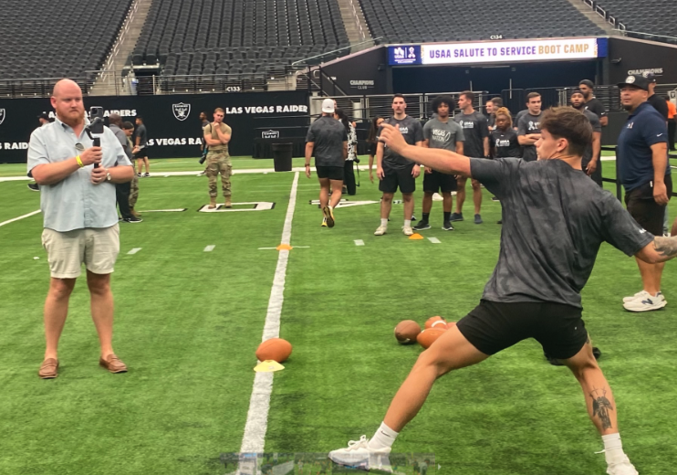 Military train like Raiders