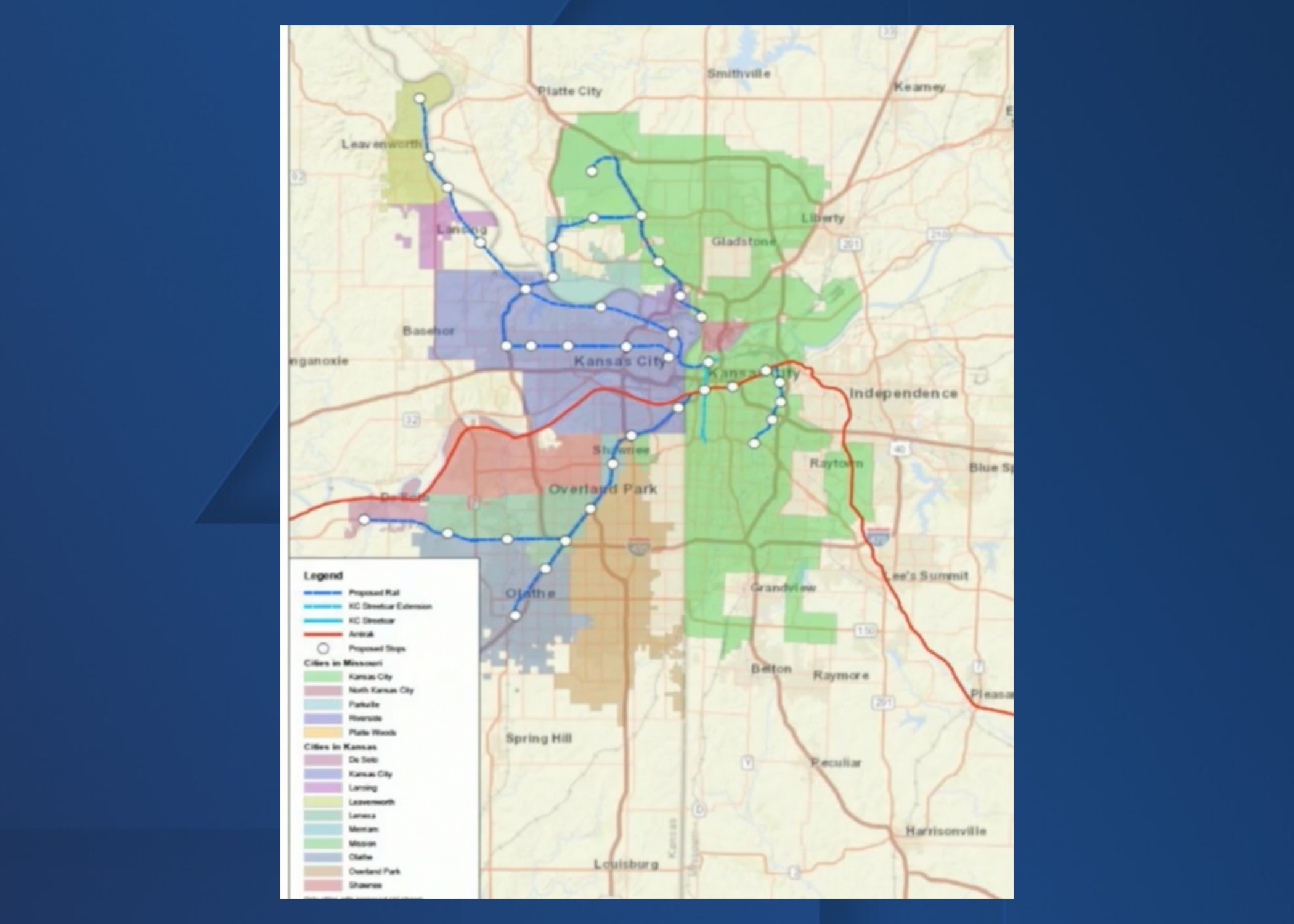 Intercity rail proposal