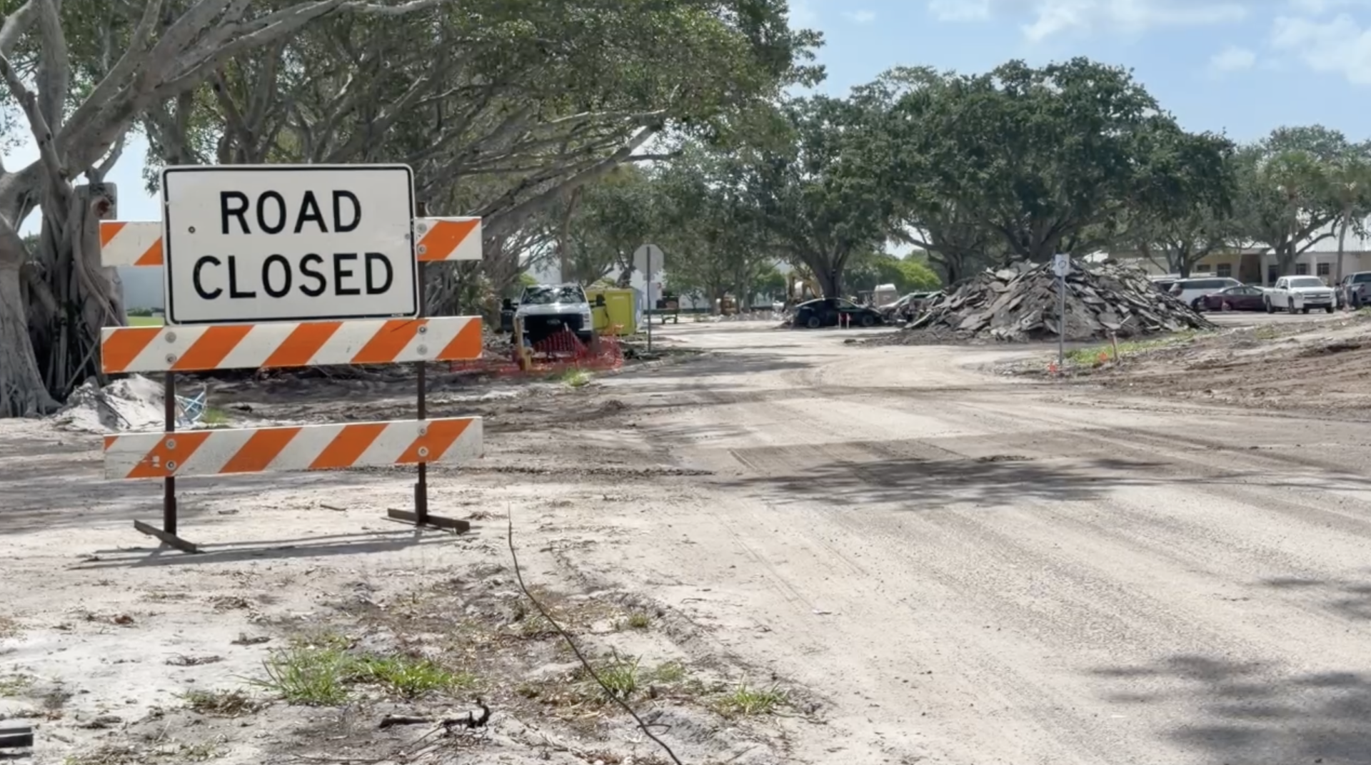 Delray Beach golf course constuction