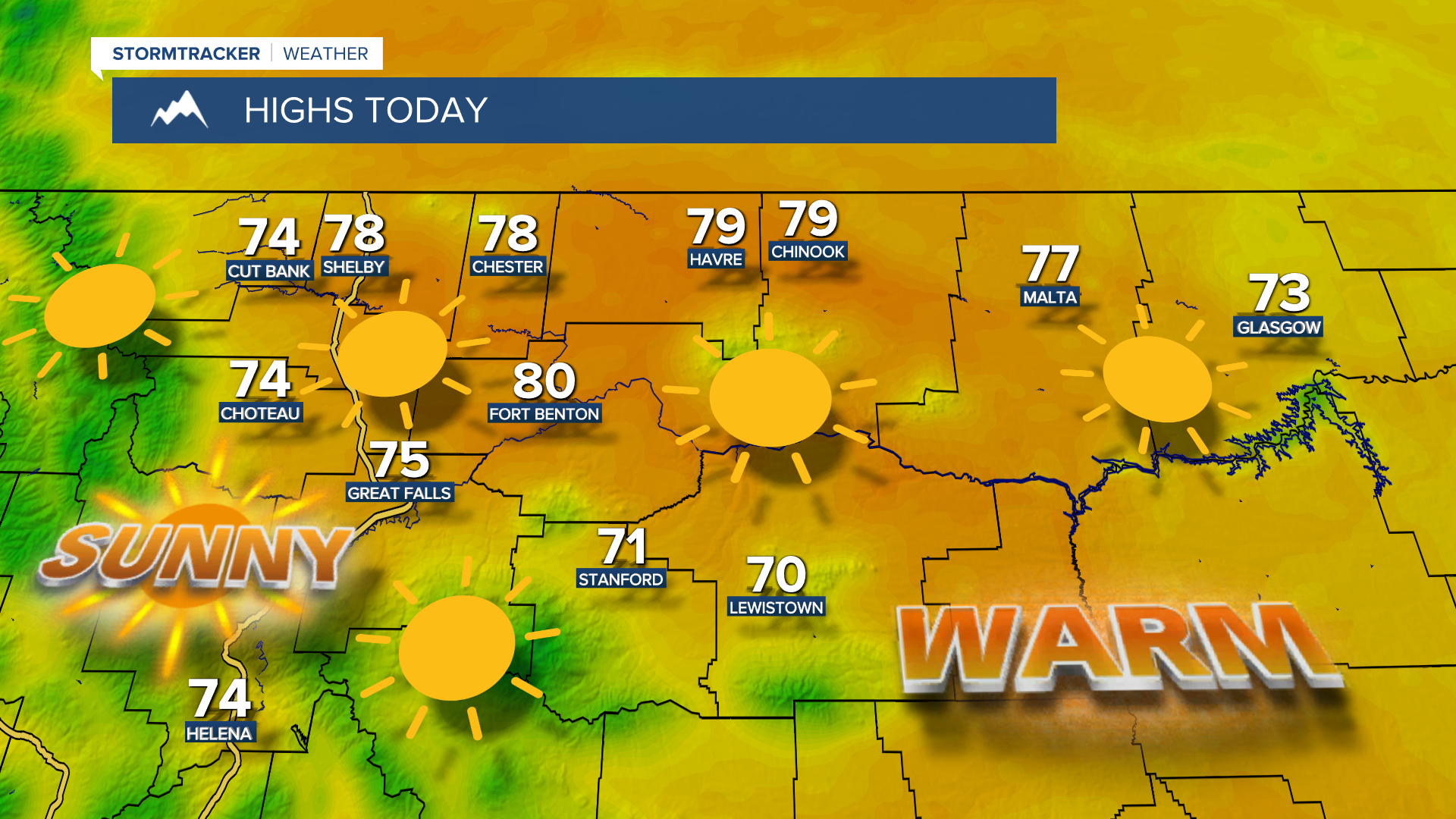 Highs Today