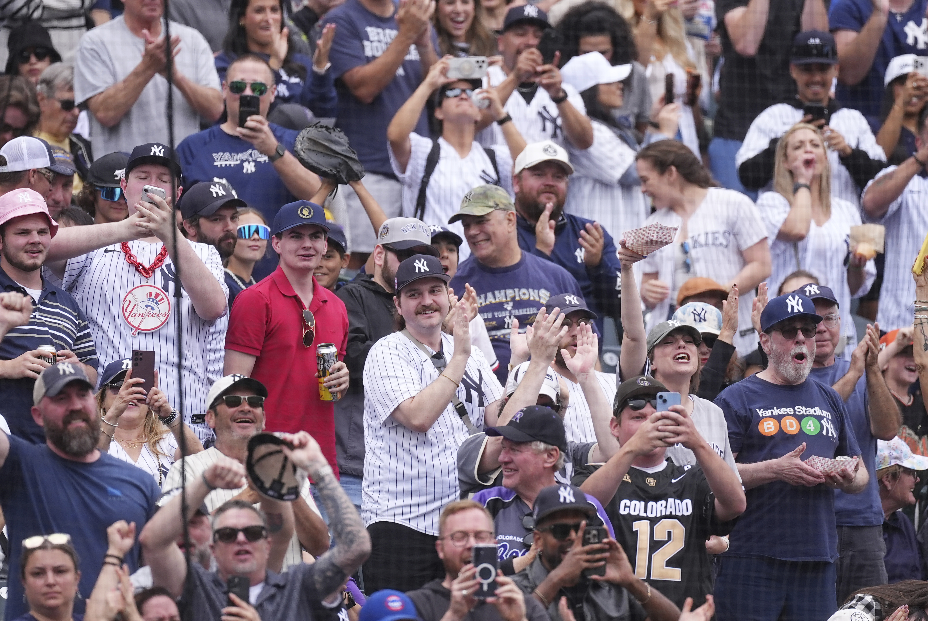 Yankees Rockies Baseball