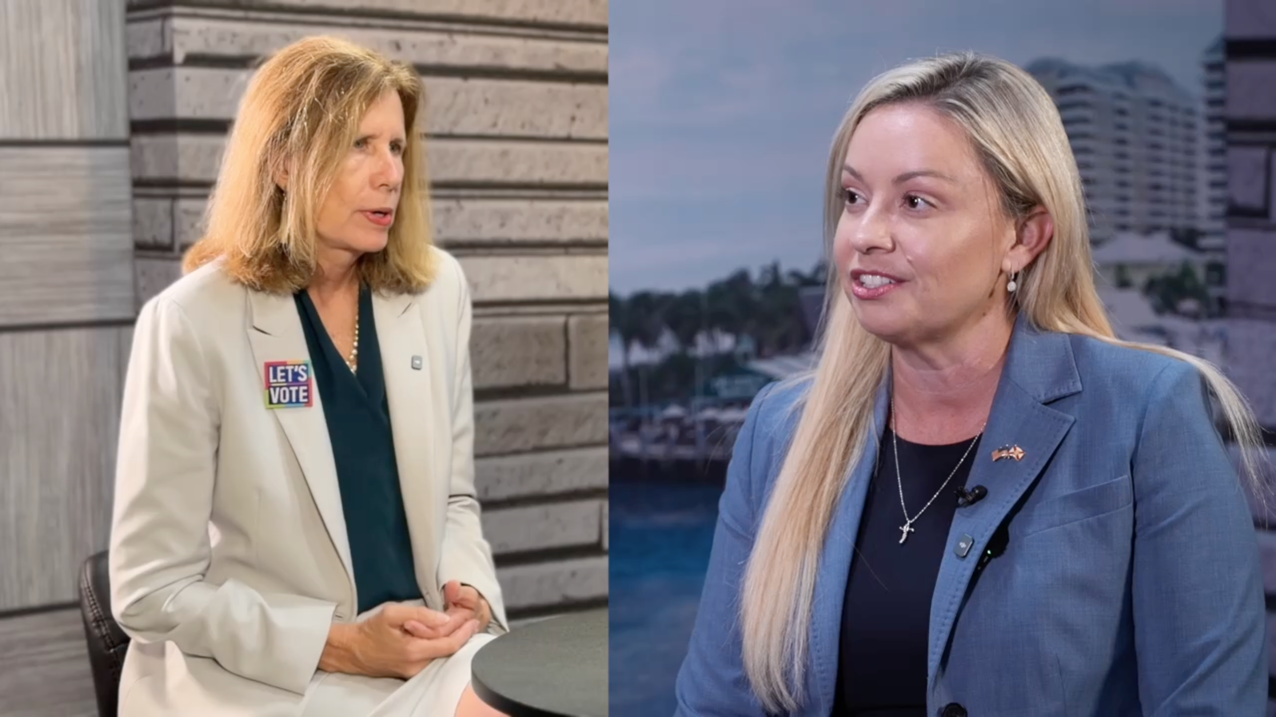 Baxter, Waldron make their case to voters in Palm Beach County District 6 race