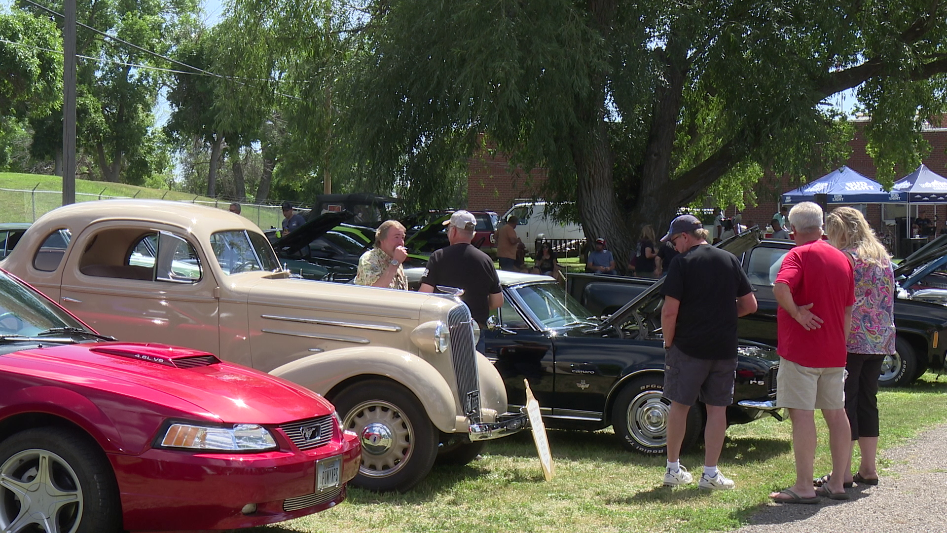 Black Eagle hosts car show