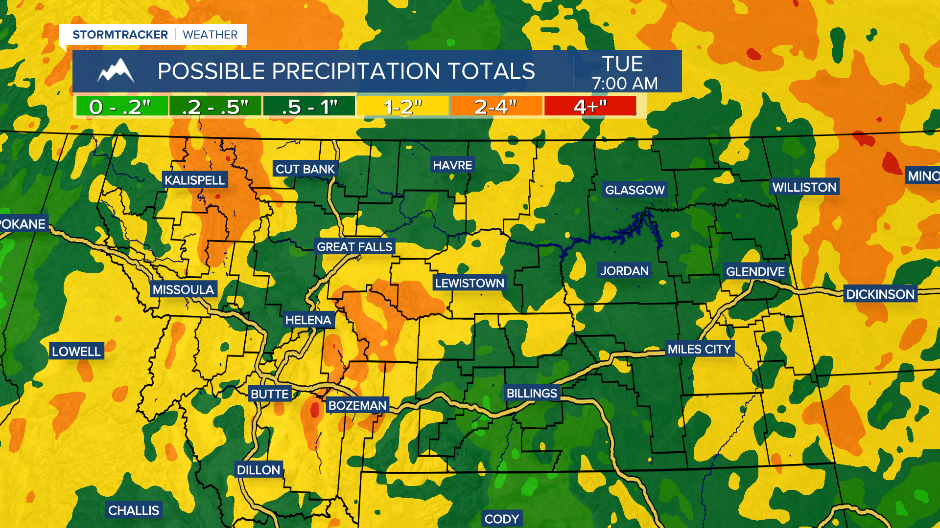 Precip Forecast 6-25-26