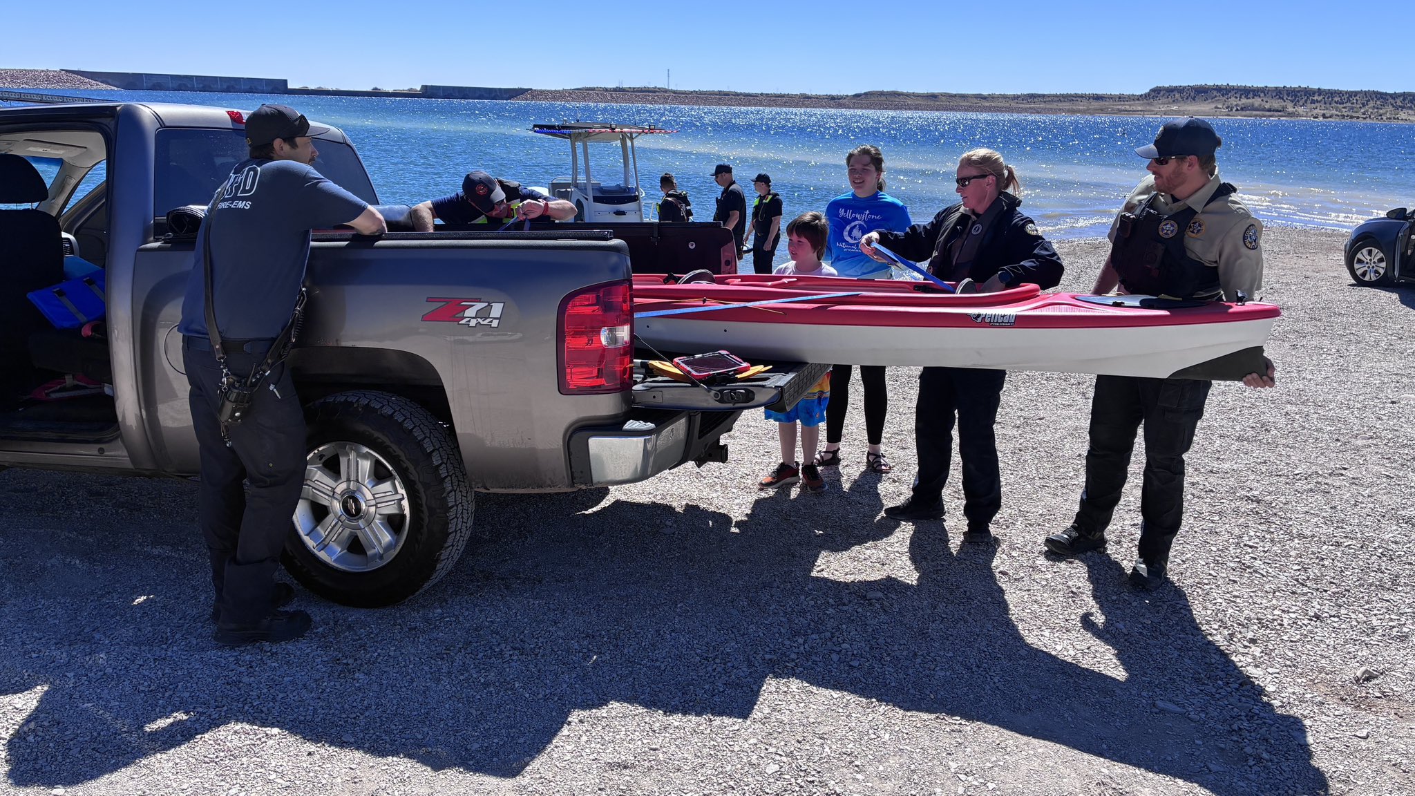 CPW Water Rescue Lake Pueblo