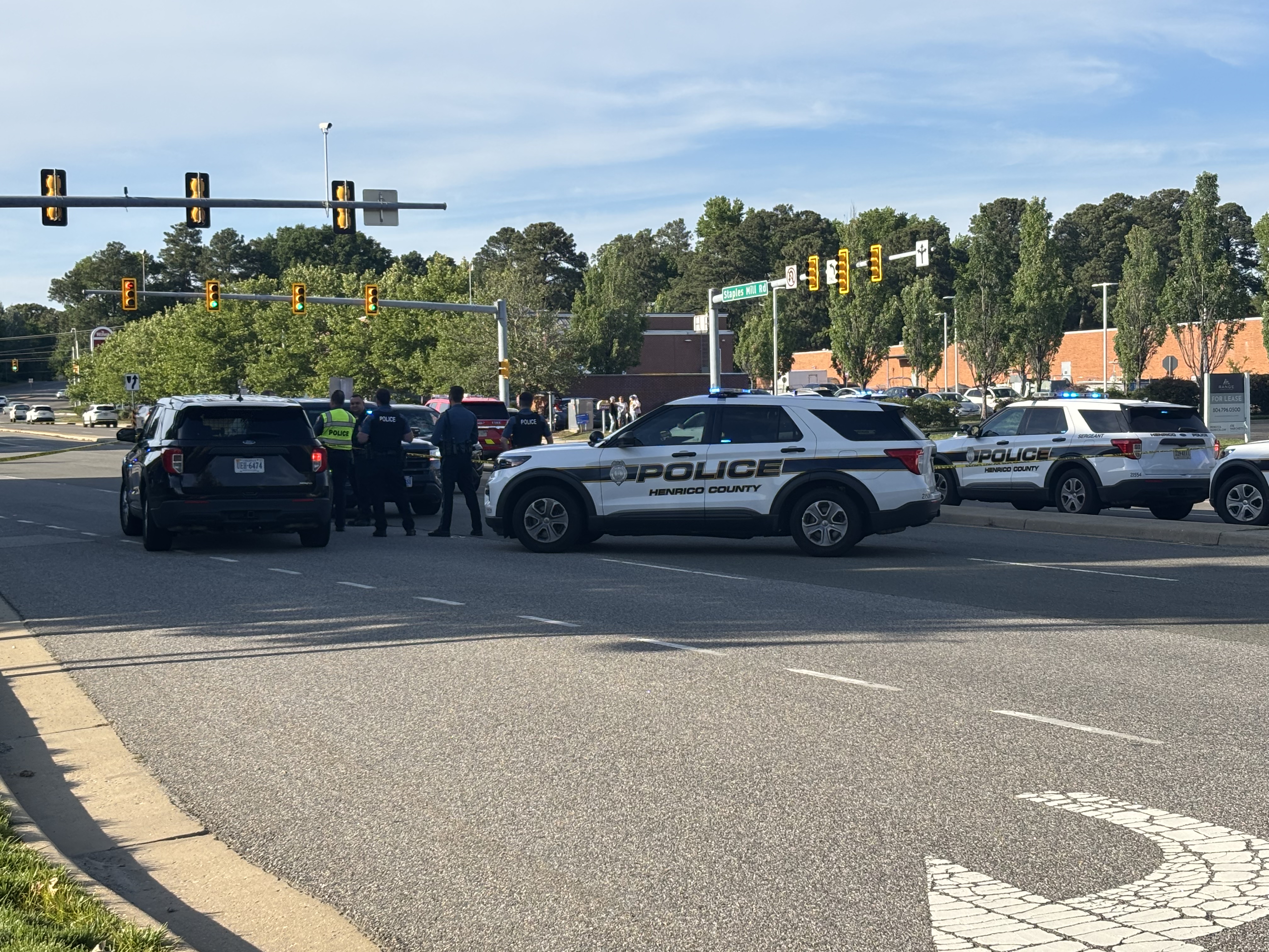 Libbie Mill Pedestrian Crash