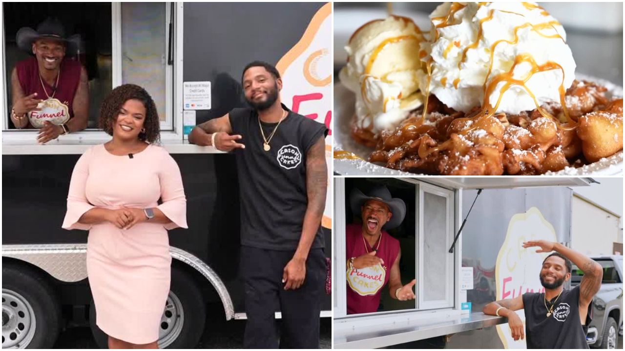 Richmond siblings bring Cason Funnel Cakes to Food Network's 'The Great Food Truck Race'