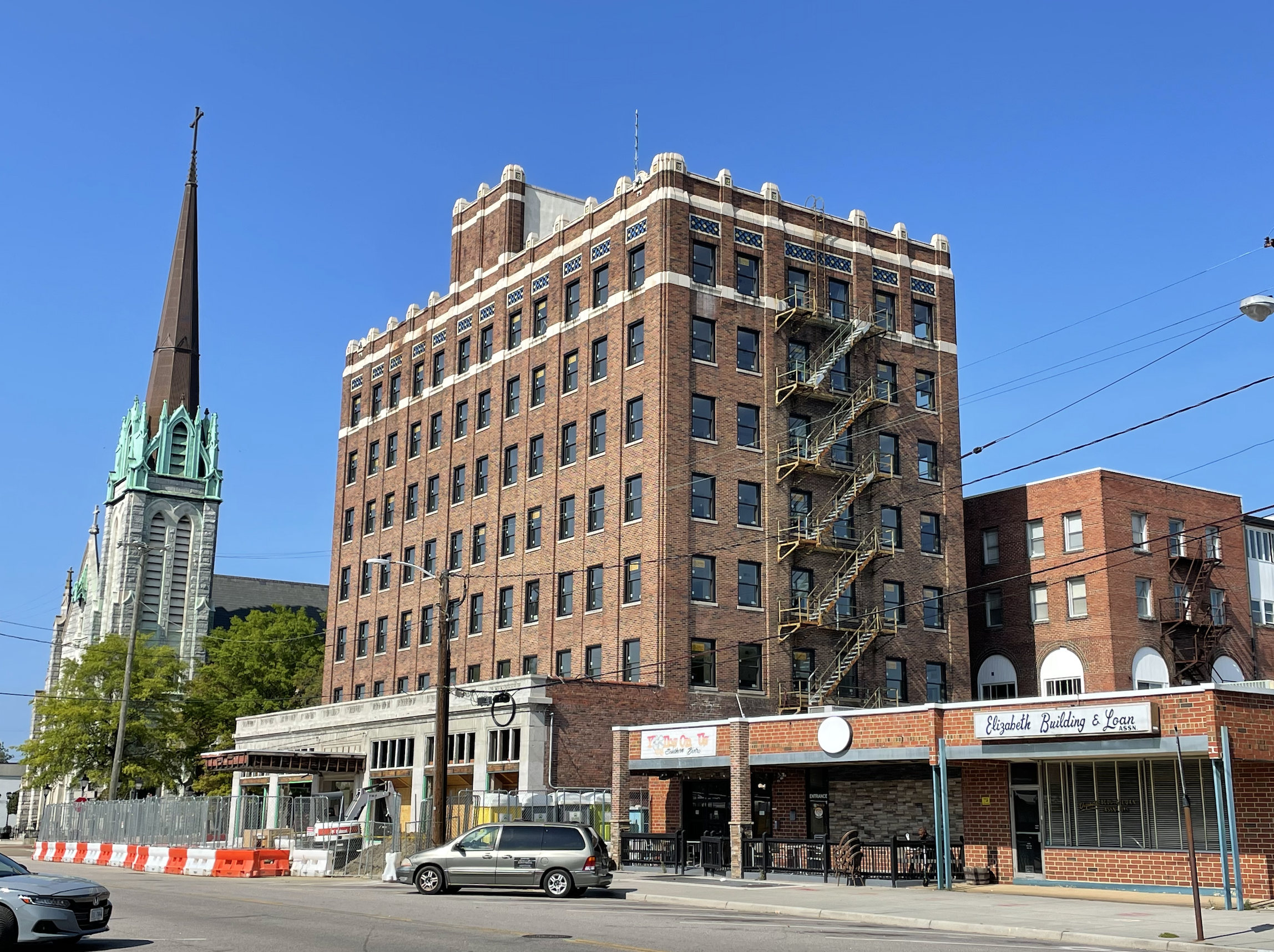 High St. and Washington St. in Portsmouth. 