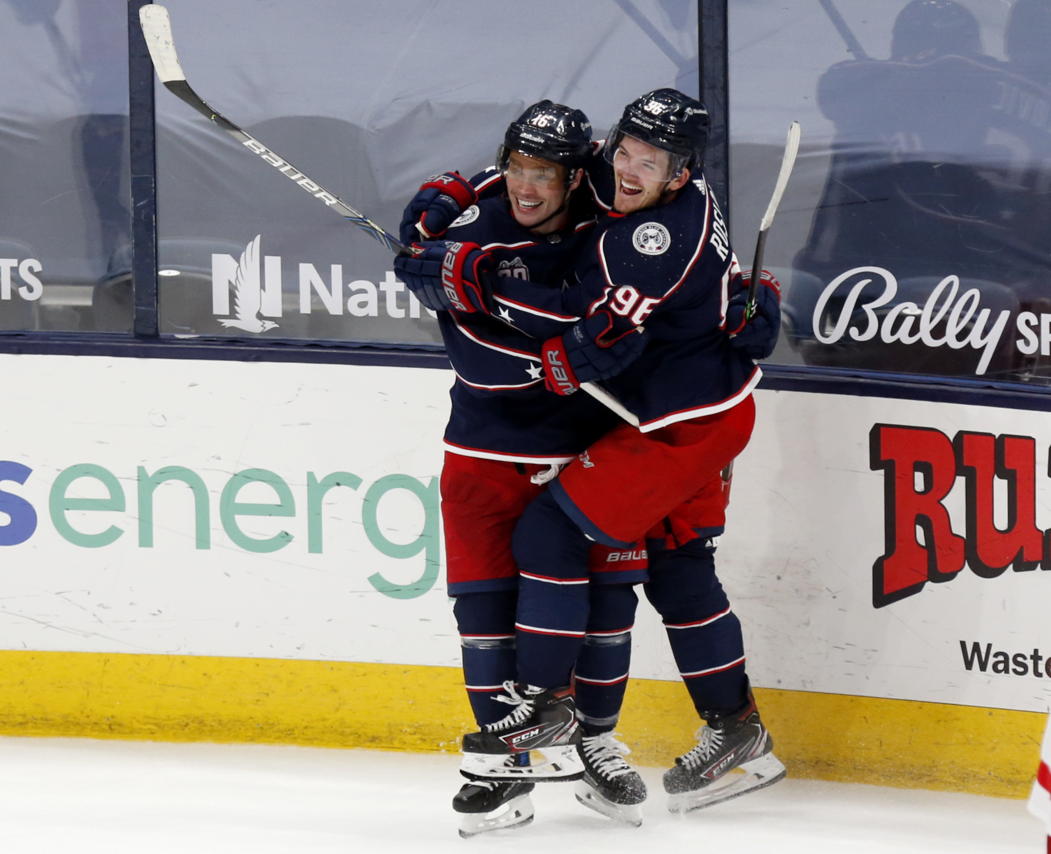 Max Domi Red Wings Blue Jackets Hockey