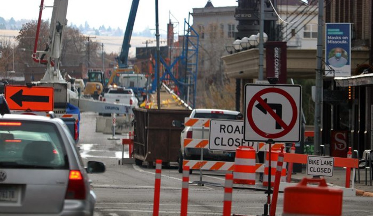 Higgins Bridge Construction