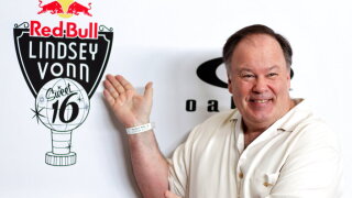 Actor Dennis Haskins arrives at the Red Bull Sweet 16 Celebration for Lindsey Vonn on Monday, July 9, 2012, in Los Angeles.