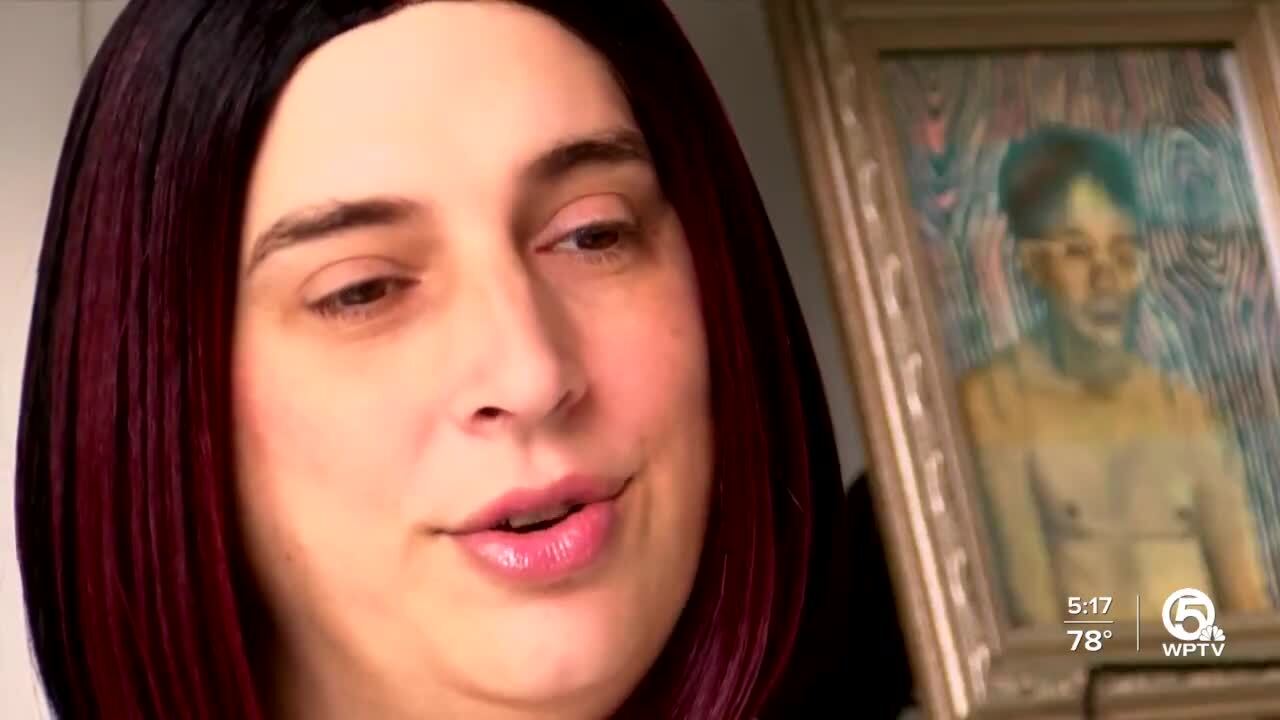 Michael Riordan says Compass Community Center allows her to be herself