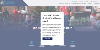 CMSD SCHOOL CHOICE PORTAL