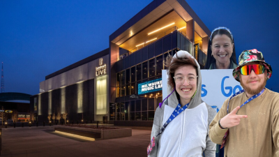 Friday night in Deer District