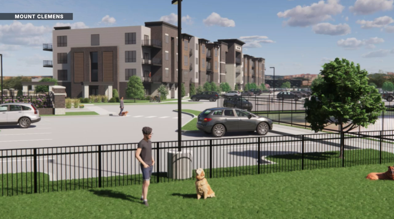 The One apartment complex Mount Clemens