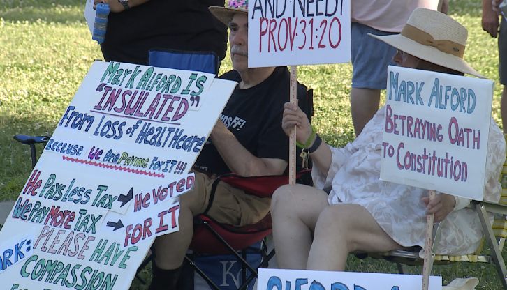 Alford Protestors Belton