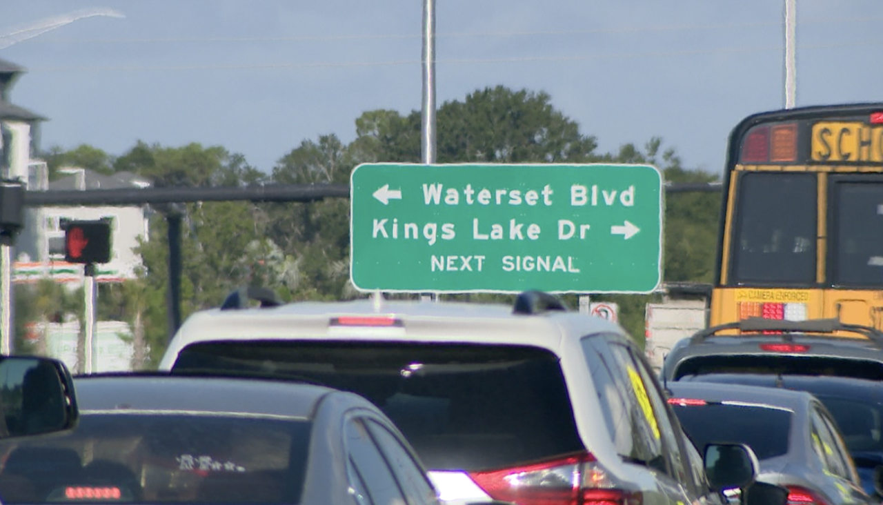 Traffic in Brandon commute