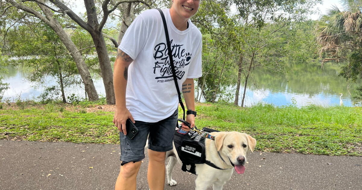 Clearwater veteran says service dog saved her life - Vimarsana News