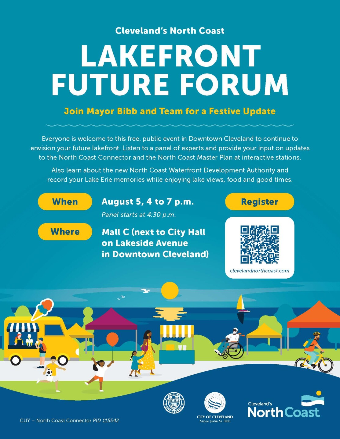 North Coast Lakefront Future Forum flyer