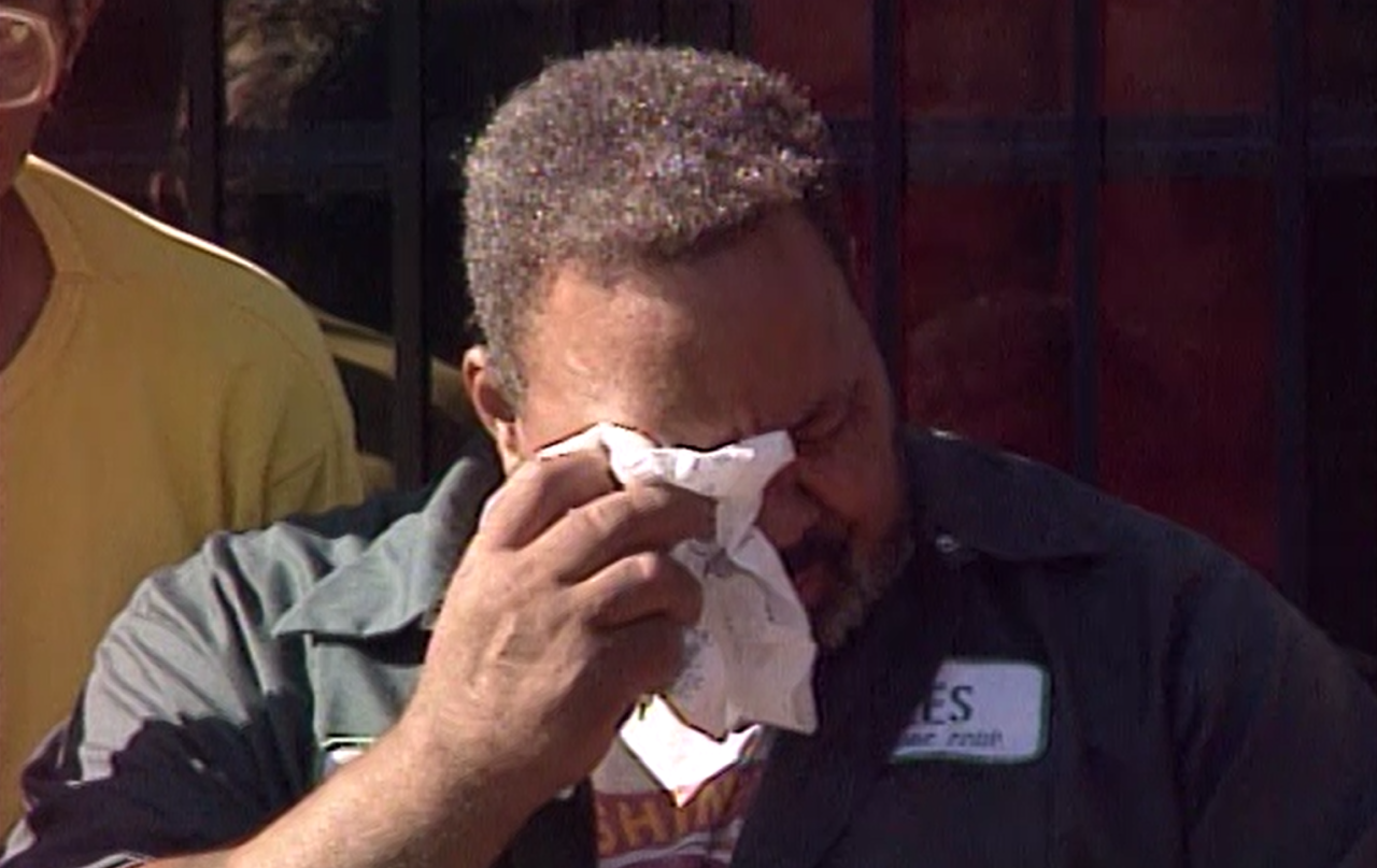 Linda Lester's father after her death