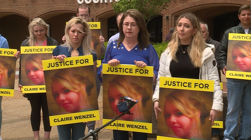 Claire Wenzel protest